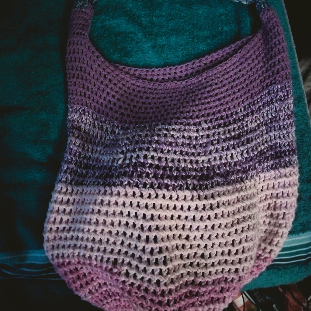 Handmade reusable shopping bag/